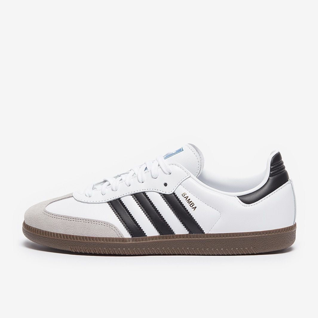 ADIDAS SAMBA ADV WHITE BLACK GUN