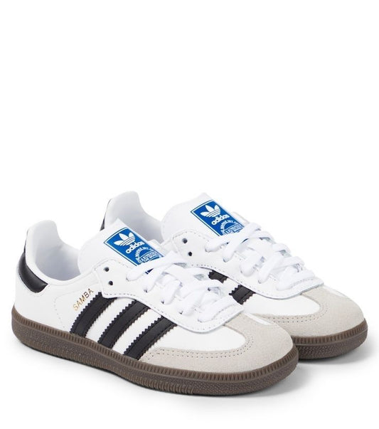 ADIDAS SAMBA ADV WHITE BLACK GUN